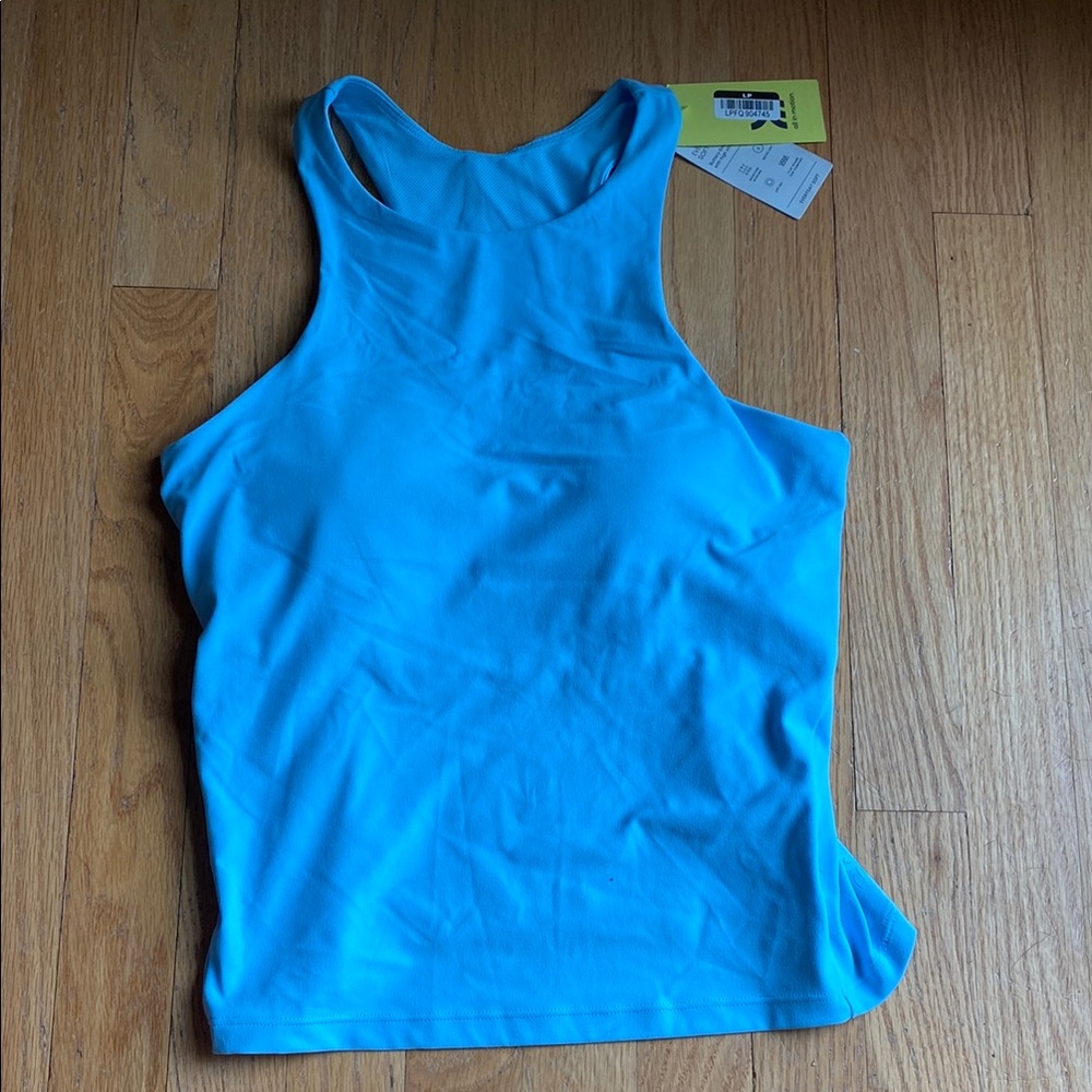 NWT Vibrant Blue Tank Athletic Top